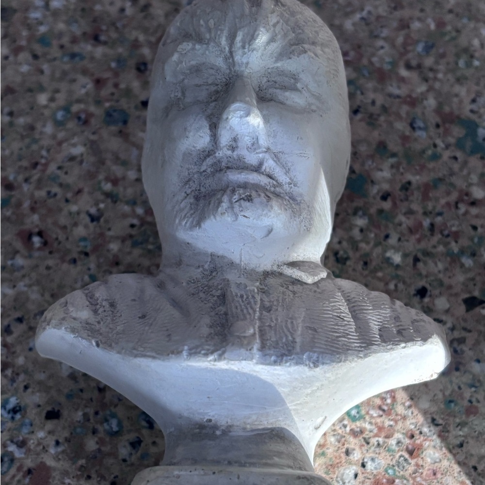 FAMOUS VINTAGE BUSTER OF THE WOLFMAN MONSTER, PLASTER, 1974, RAPCO